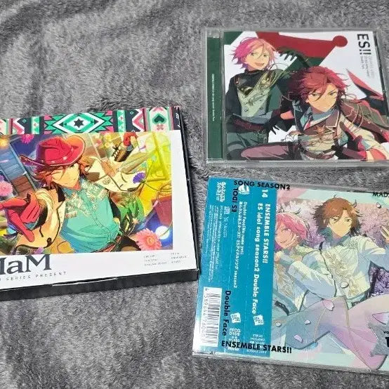 [BUNJANG] Ensemble Stars Madara Mamoru First Press Album + Double Face Album Set / 앙스타 마다라 마무 초판특전 앨범 + 더블페이스 앨범 2장