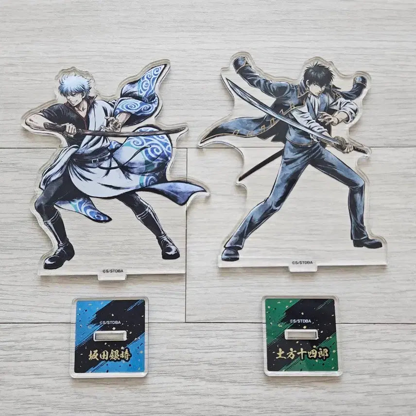 [BUNJANG] Gintama Gintoki Hijikata Acrylic Stand Bundle Set / 은혼 긴토키 히지카타 아크릴스탠드 일괄