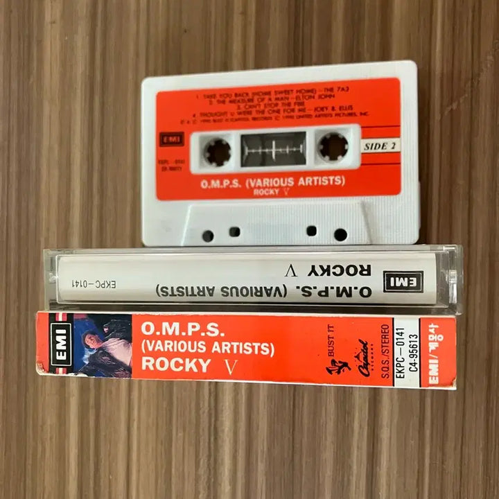 [BUNJANG] Rocky V OST Cassette Tape / 록키 5 Rocky ost 카세트 테이프