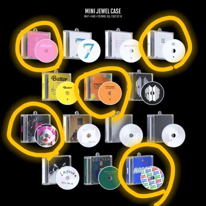[BUNJANG] BTS Capsule Album 2025 Festa Jin, J-Hope, Permission to Dance, Boy With Luv, BE / 방탄소년단 BTS 캡슐앨범 CAPSULE ALBUM 2025 FESTA 페스타 석진,제이홉,퍼투댄,작은시,BE