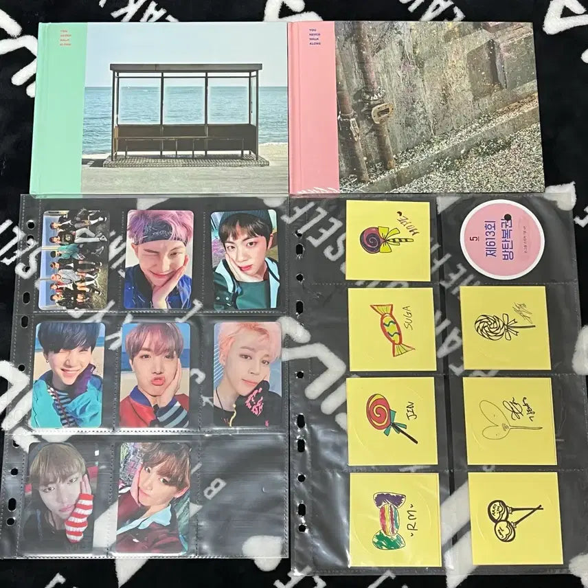 [BUNJANG] BTS You Never Walk Alone Album Photocard, Official Sticker, Standee / 방탄 봄날 앨범 포카 공방 스티커 BTS YNWA ALBUM POCA