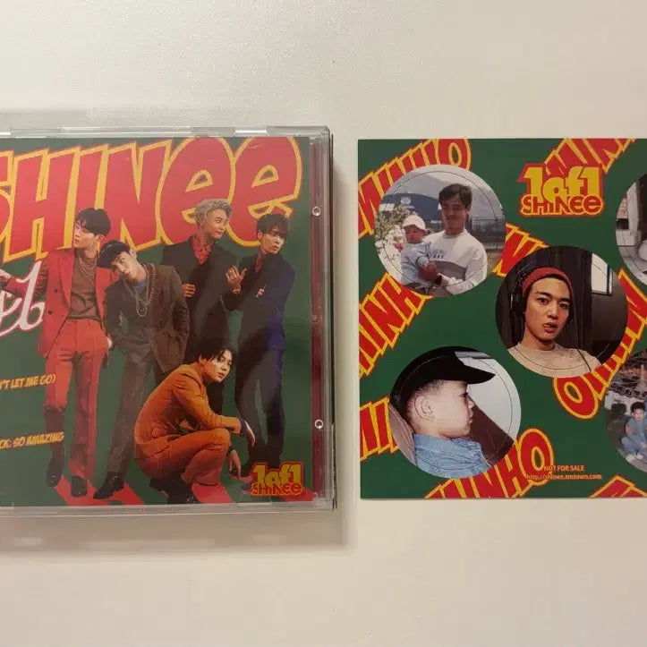[BUNJANG] SHINee 1 of 1 Album Minho Photocard / 샤이니 1of1 원옵원 앨범 (민호딱지)