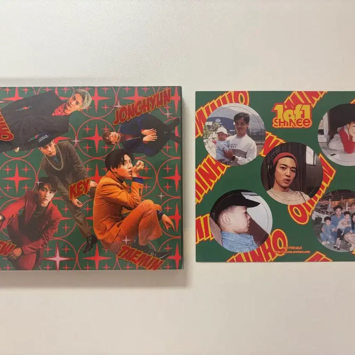 [BUNJANG] SHINee 1 of 1 Album Minho Photocard / 샤이니 1of1 원옵원 앨범 (민호딱지)
