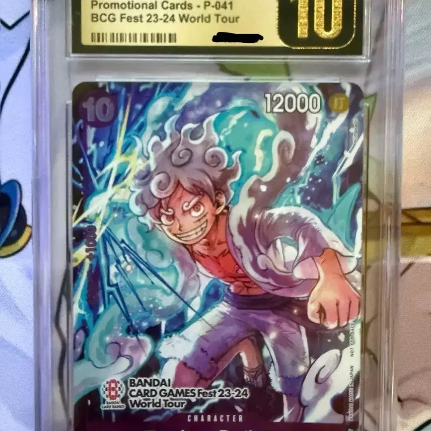 [BUNJANG] One Piece Card Luffy P-041 Bandai Promo CGC 10 Pristine Japanese / 원피스카드 루피 P-041 반다이 프로모 CGC10 프리스틴 일판