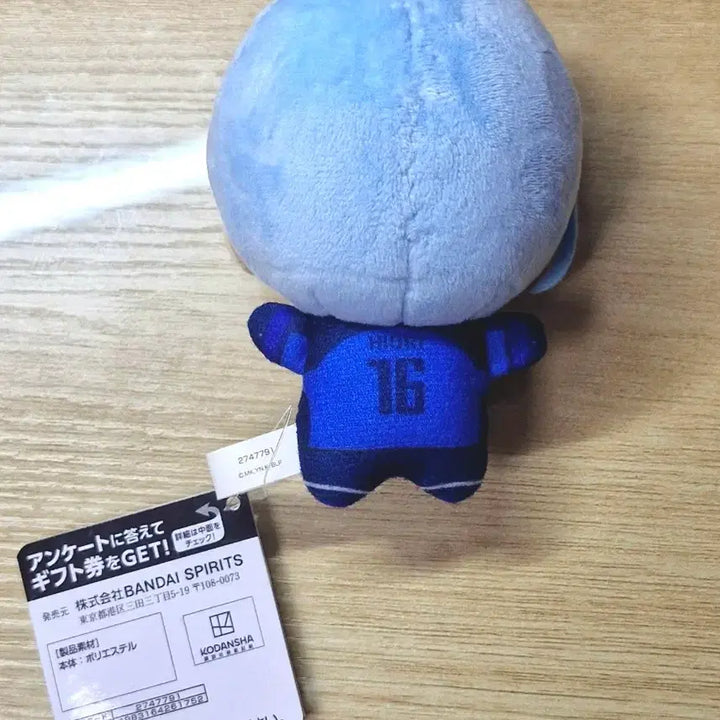 [BUNJANG] Blue Lock Hiyori Yo Chibi Nui / 블루록 히요리 요우 치비누이 치비구루미 누이