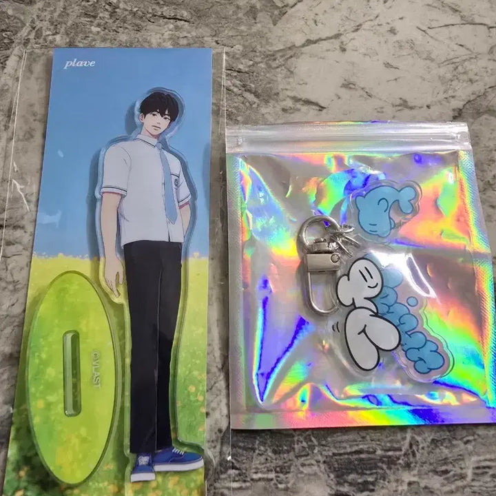 [BUNJANG] Plaeves YeJun 6th Summer Acrylic Standee &amp; 3rd Special Keyring / 플레이브 예준 육여름 아크릴+삼왜키링