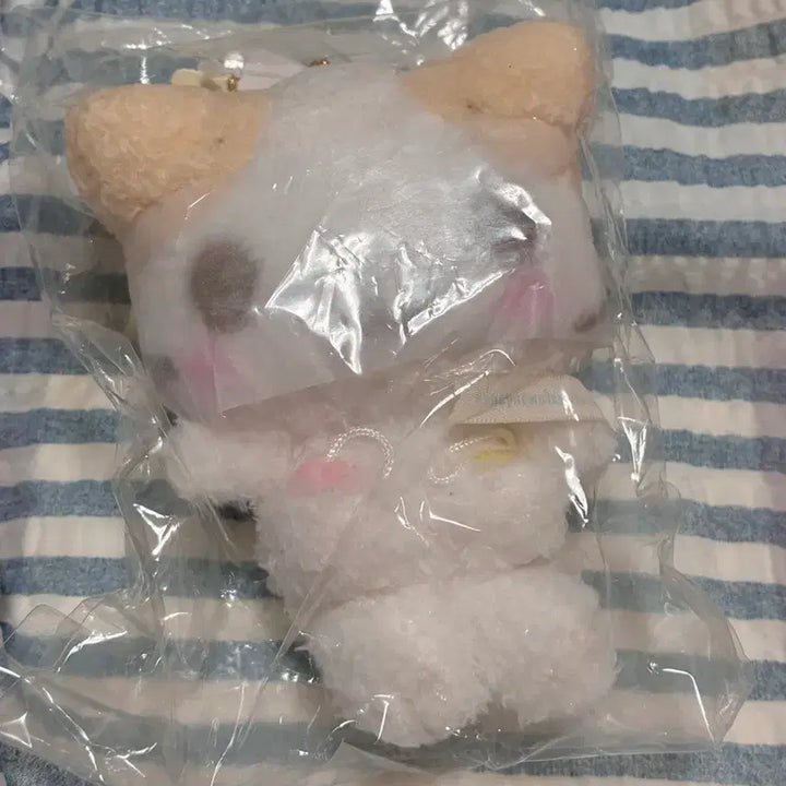 [BUNJANG] Sanrio Marshmallow Nekomoim Mascot Plush Doll / 산리오 마슈마로 네코모임 마스코트 인형