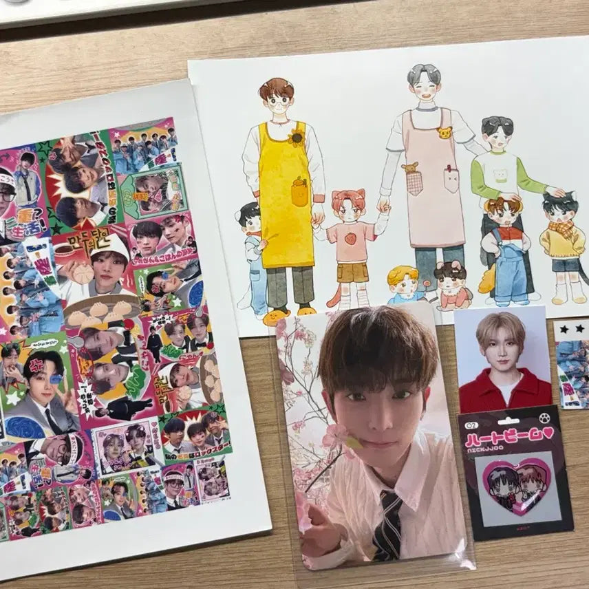 [BUNJANG] ENHYPEN Harua Samidare Mini Fanmeeting Photocard, Purikura, Sticker, Photo Booth, ID Photo / 앤팀 하루아 사미다레 미팬 포카, 프리쿠라, 스티커, 프박, 증사