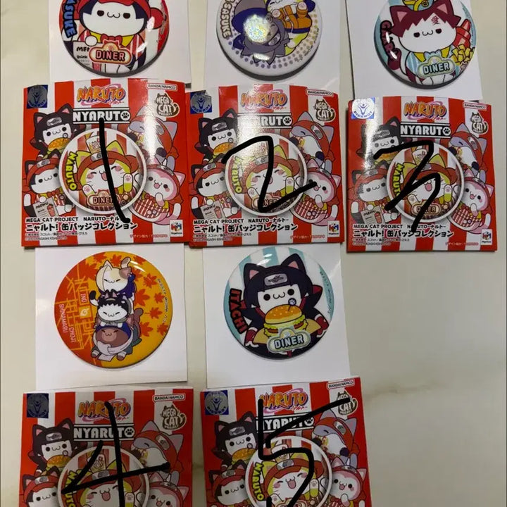 [BUNJANG] Naruto Cat Can Badge / 나루토 캣 캔뱃지
