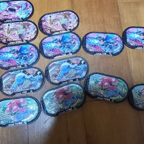 [BUNJANG] Pokemon Tag Staff 2nd Edition Gardevoir Set / 포켓몬 태그스타 2탄 가디안+6성 1개+5성 2개