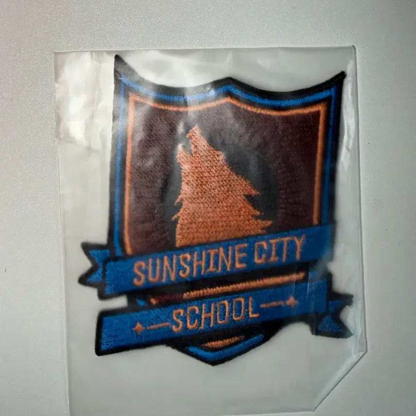 [BUNJANG]  &amp;TEAM Sunshine City School Wappen / 앤팀 선샤스 선샤인시티스쿨 와펜