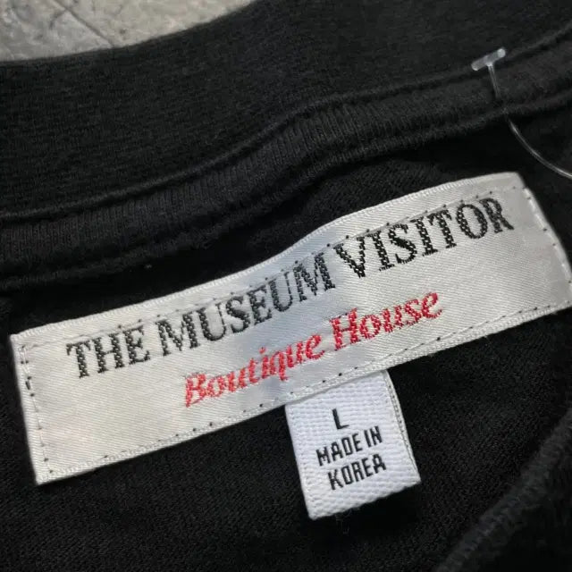 [BUNJANG] 100tours x The Museum Visitor Graphic T-Shirt / 100 투어스 x 더 뮤지엄 비지터 반팔티