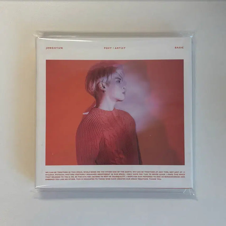 [BUNJANG] Jonghyun POET | ARTIST Album / 샤이니 종현 포엣아 앨범