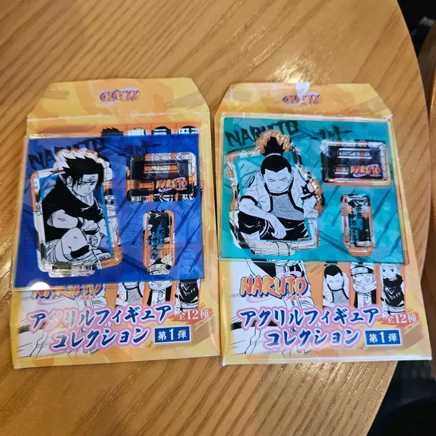 [BUNJANG] Shikamaru, Sasuke Original Drawing Acrylic Stand Figure Bundle Set / 일괄)[가격내림] 시카마루 사스케 점프샵 원화 아크릴 스탠드 피규어