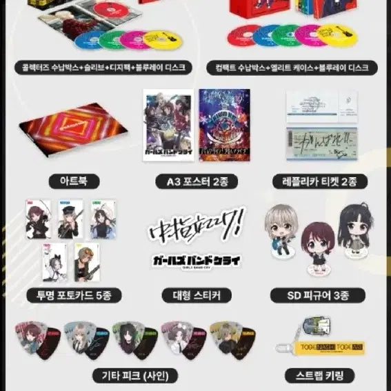 [BUNJANG] Bocchi the Rock! Blu-ray Tumblbug Edition / 걸즈 밴드 크라이 블루레이 텀블벅 에디션