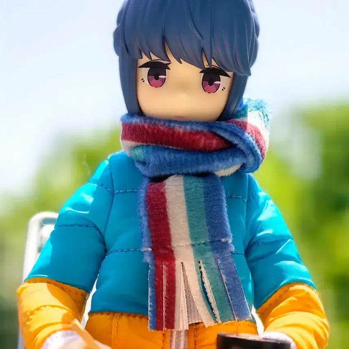 [BUNJANG] Yuru Camp Season 2 Gong Cloth Action Figure (Rin Shima &amp; Nadeshiko) / 유루캠시즌2 천옷 가동 피규어 (시마 린 &amp; 나데시코)