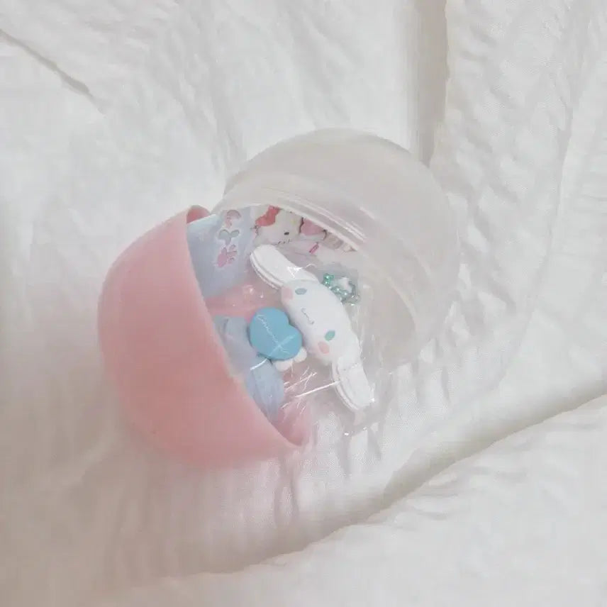 [BUNJANG] Sanrio Whipped Cream Mascot My Melody &amp; Cinnamoroll Gacha Figures / 산리오 휘핑크림 가챠 마이멜로디 시나모롤