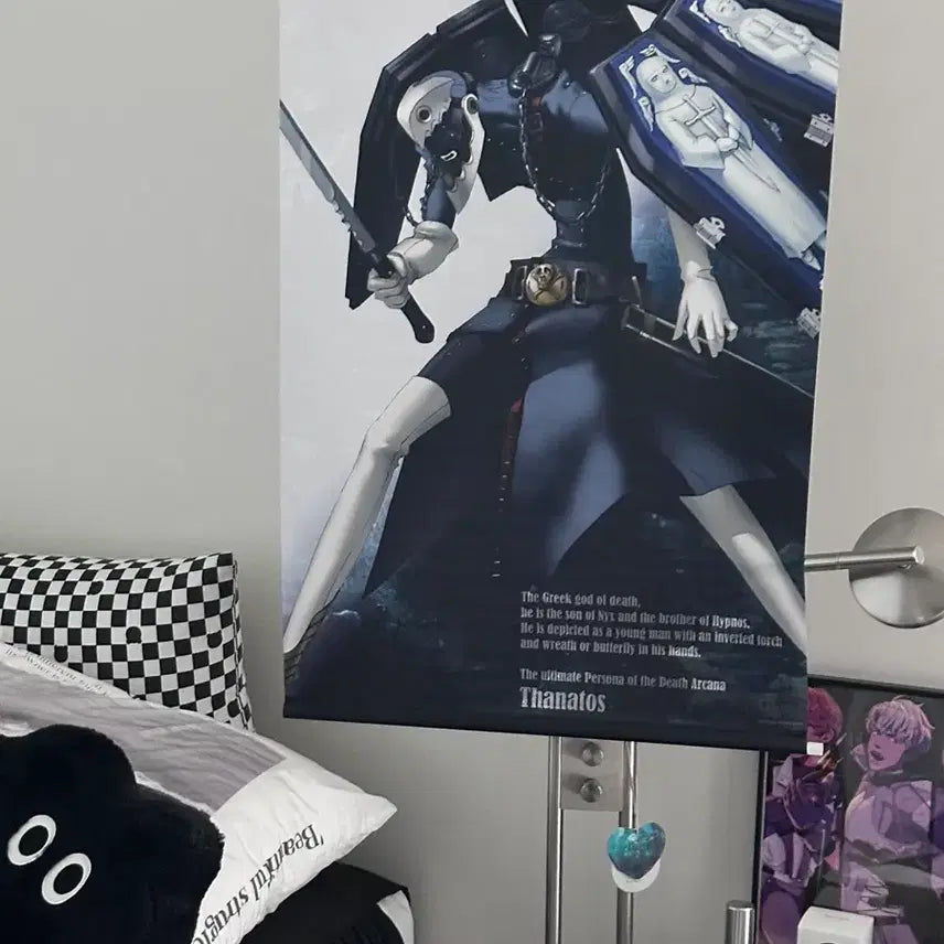 [BUNJANG] Persona 3 Thanatos B2 Tapestry Poster / 타나토스 페르소나 벽걸이 포스터 태피스트리