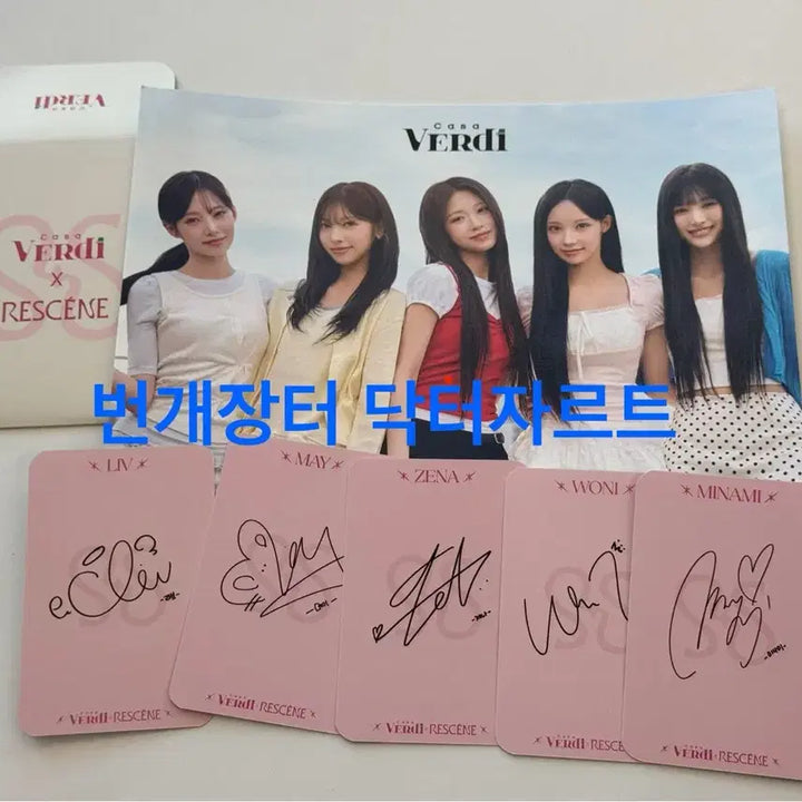 [BUNJANG] Rizenne Casa Verdi Photocard Vol.2 Bundle Set / 리센느 카사베르디 포카 vol.2 세트 일괄