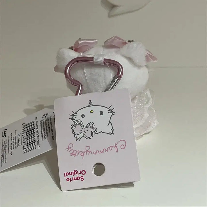 [BUNJANG] Sanrio Hello Kitty Handmade Charm Keychain / 산리오 챠미키티 리폼 인형 카라비너 키링