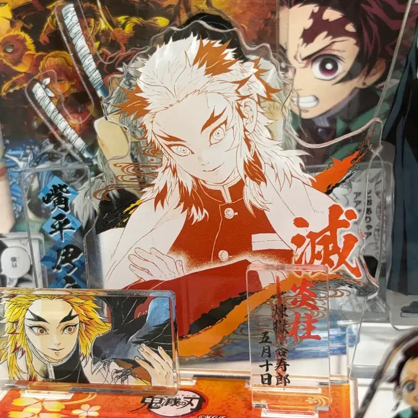 [BUNJANG] Demon Slayer Kyojuro Rengoku Acrylic Stand / 귀멸의 칼날 아크릴 스탠드 렌고쿠 쿄쥬로
