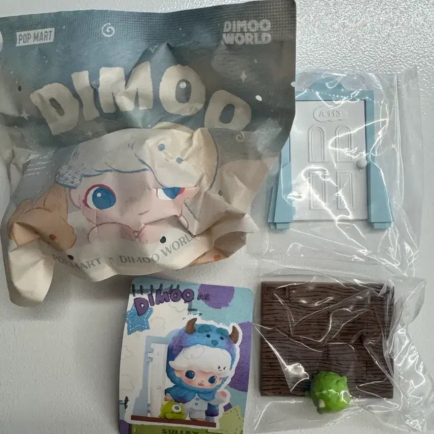 [BUNJANG] Pop Mart Dimoo x Pixar Sully Figure / 팝마트 디무x픽사 설리