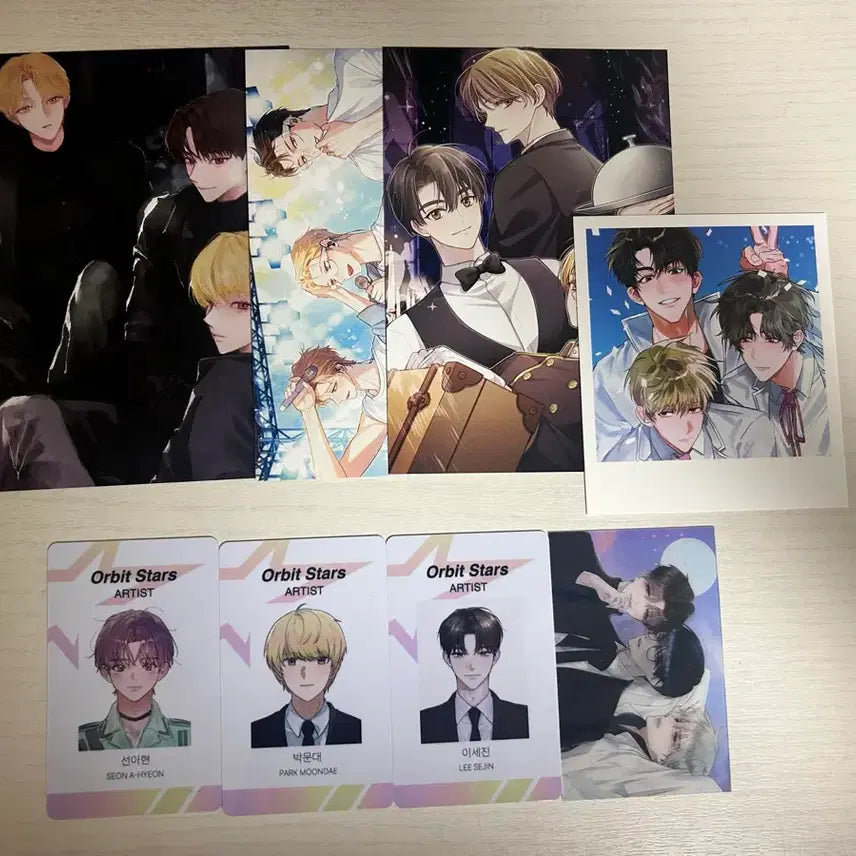 [BUNJANG] Debut or Die Donggapz Sejin, Sunahyeon, Munda Postcard Photocard Set / 데못죽 동갑즈 이세진 선아현 박문대 엽서 포카 판매합니다
