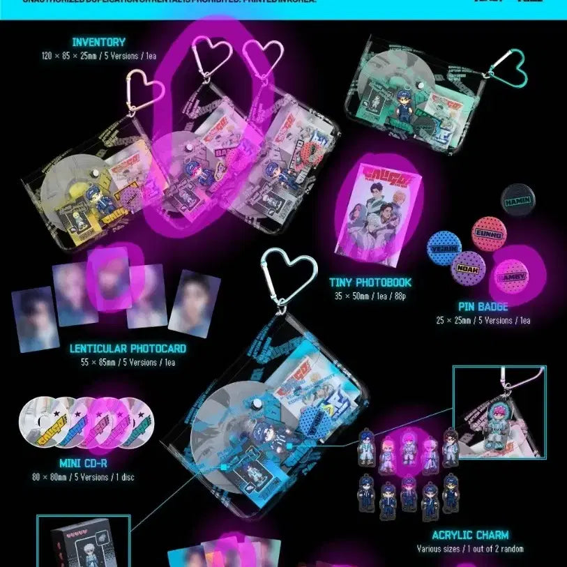 [BUNJANG] PLAVE Calligo Part 2 Inventory Album Bambi Set (Keyring A) / 플레이브 칼리고파트투 인벤토리앨범 밤비세트 (키링A)