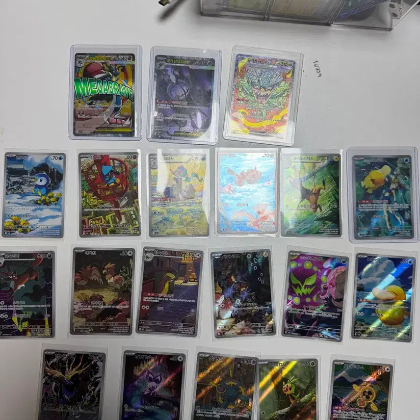 [BUNJANG] Pokemon Card AR Grade Bundle Set (Japanese &amp; Korean) / 포켓몬 카드 ar (일판, 한판) 일괄