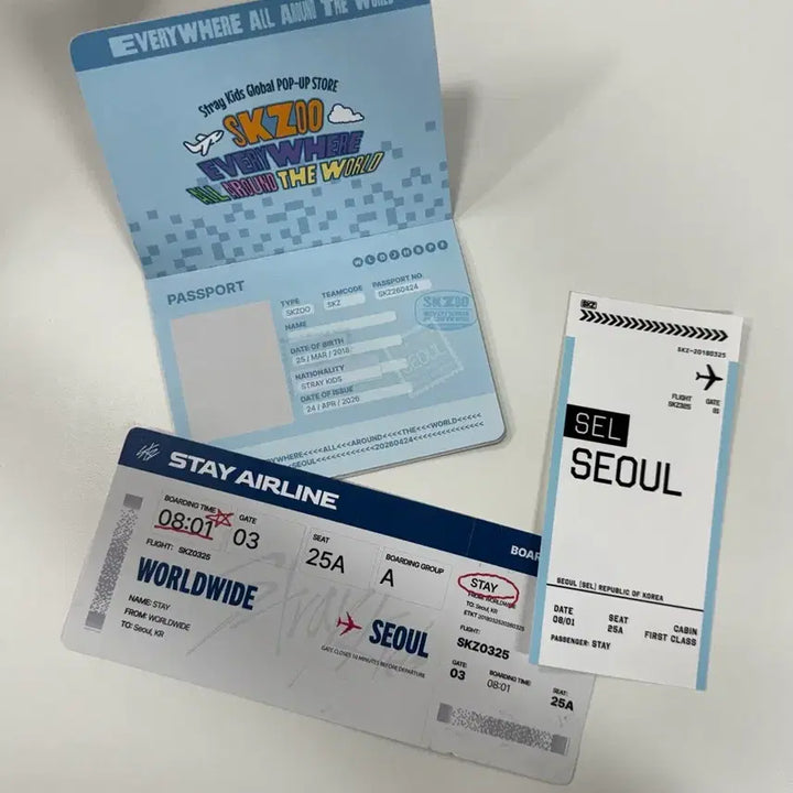 [BUNJANG] Stray Kids SKZOO EAATW Seoul Pop-up Exclusive Set / 스트레이키즈 스키즈 서울 팝업 특전 세트