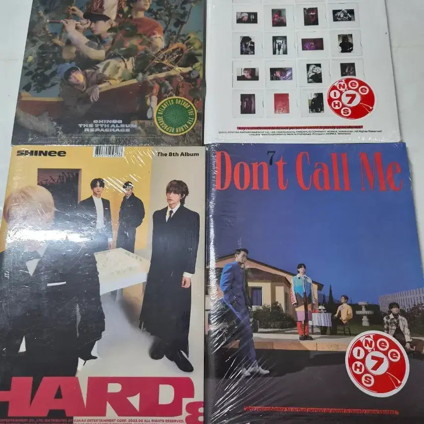[BUNJANG] SHINee 7th Repackage, 8th, and 9th Albums (Atlantis, Don&