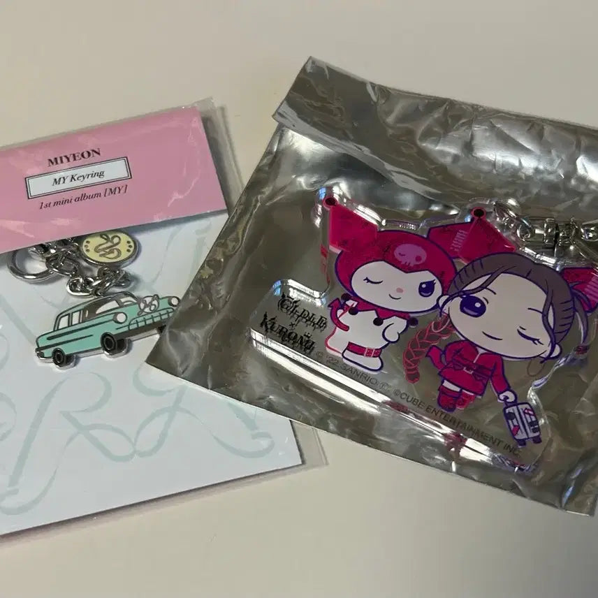 [BUNJANG] G)I-DLE Miyeon Keychain Set / 아이들 미연 키링