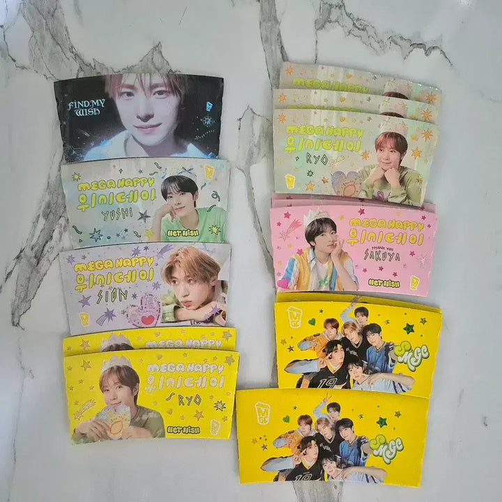 [BUNJANG] NCT WISH Mega Cup Holder Bundle Set / 엔시티위시 메가 컵홀더 일괄
