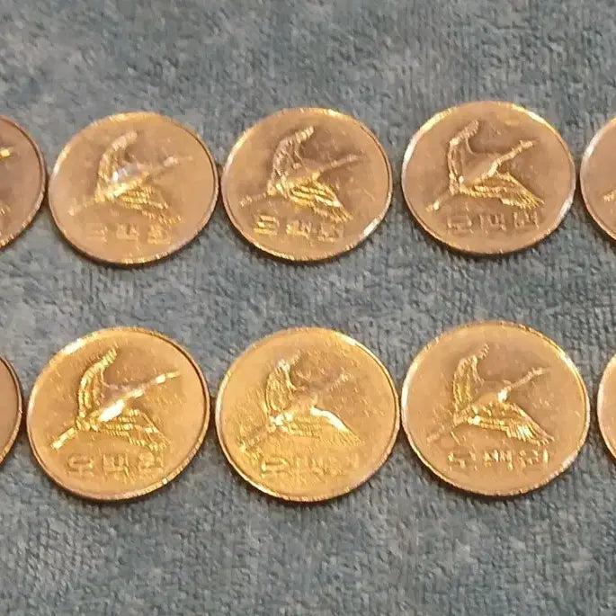 [BUNJANG] 2006 500 Won Coin Bundle Set (10 Coins) / 2006년 발행 500원 동전 10개 일괄