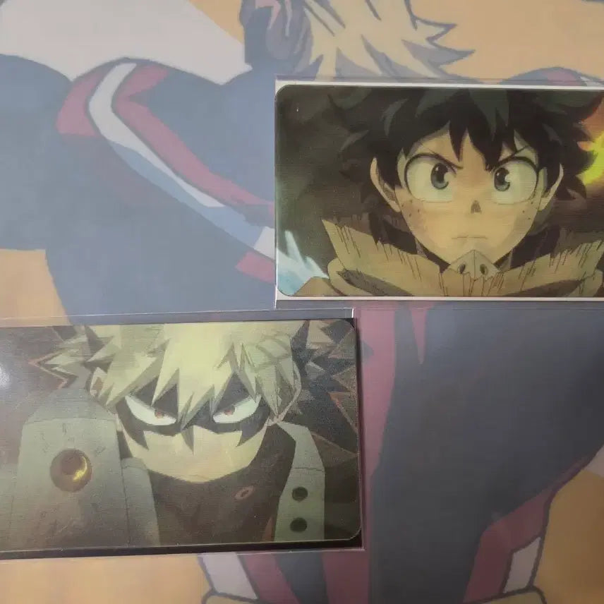 [BUNJANG] My Hero Academia Your Next POB Photocard Izuku Midoriya &amp; Katsuki Bakugo / 나히아 유어넥스트 특전카드 미도리야, 바쿠고