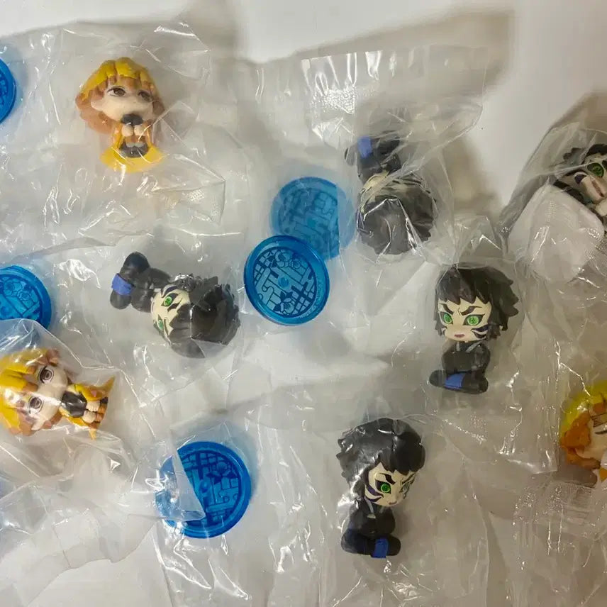 [BUNJANG] Demon Slayer: Kimetsu no Yaiba Kaigaku, Zenitsu (Swara Set, Onemutan) Figure Bundle Set (Sealed) / 일괄) 귀칼 귀멸의 칼날 카이가쿠 젠이츠 스와라세타이 오네무탄 피규어 미개봉 일괄