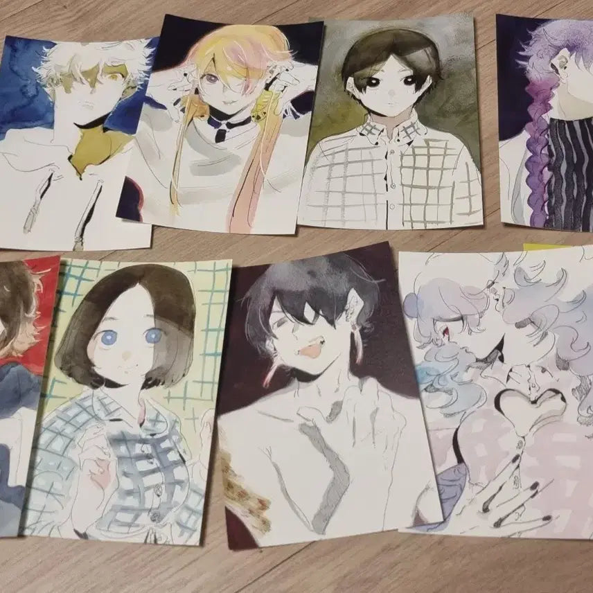 [BUNJANG] Blue Period Postcard Set / 블루피리어드 엽서 세트 판매
