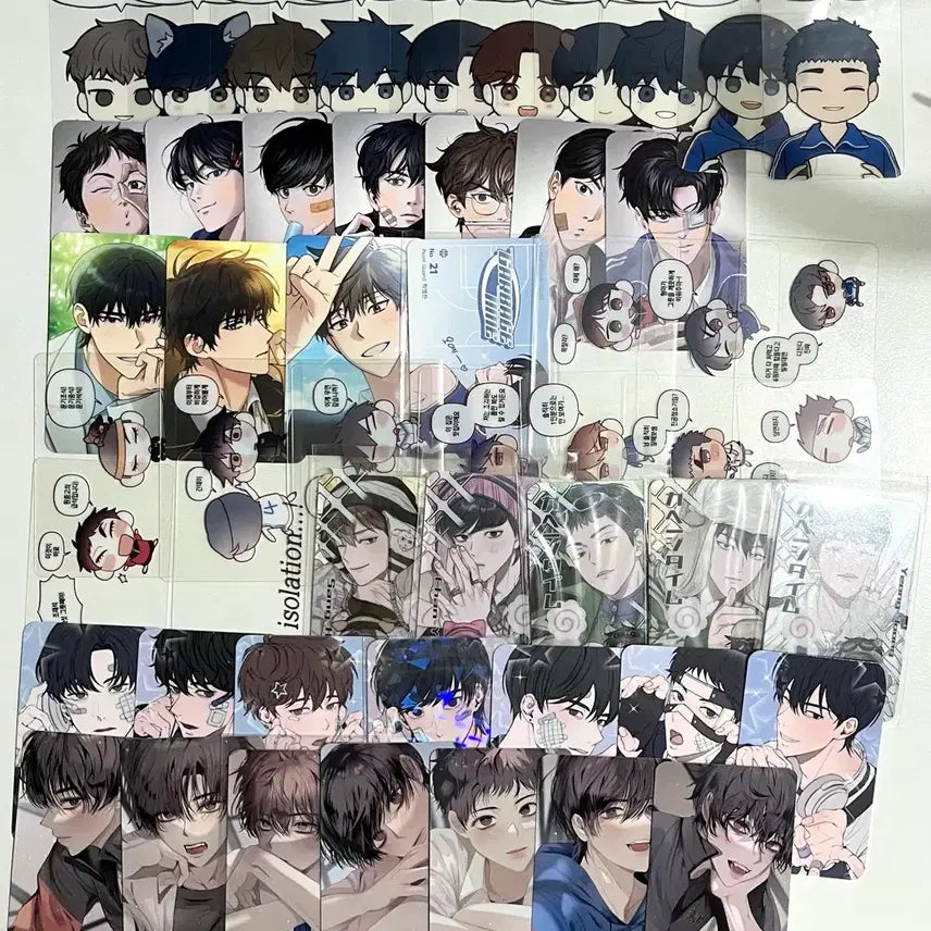 [BUNJANG] Garbage Time Park Byungchan Photocard Bundle Set / (원가이하)가비지타임 갑타 포카 일괄 양도 판매