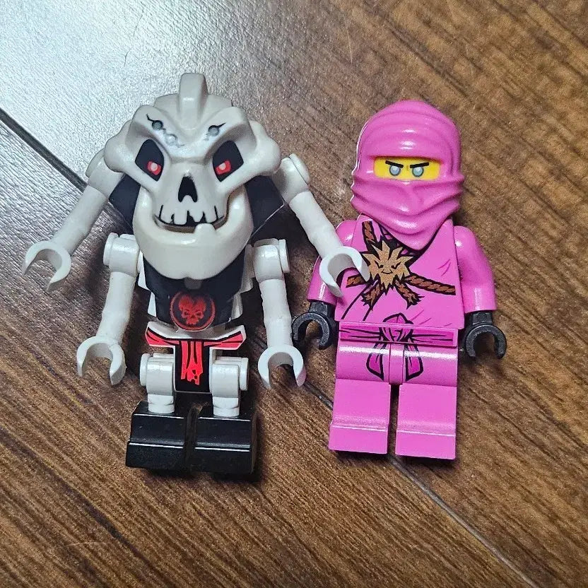 [BUNJANG] LEGO Ninjago Samurai X &amp; Pink Ninja Minifigure Set / 레고 닌자고 사무카이+핑크 닌자