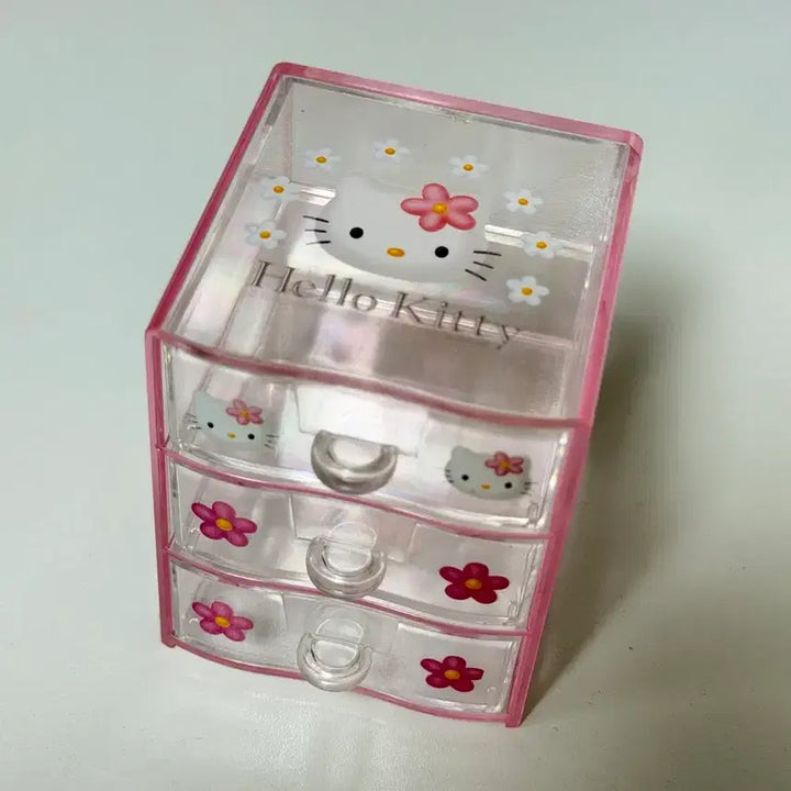 [BUNJANG] Vintage Hello Kitty Mini Storage Box / 고전키티 미니 보관소품함/방꾸템