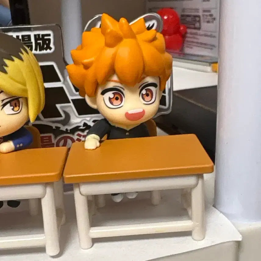 [BUNJANG] Haikyuu!! Hinata Shoyo Sealed Desk Chair Mini Figure / 하이큐 책상의자 히나타 미개봉