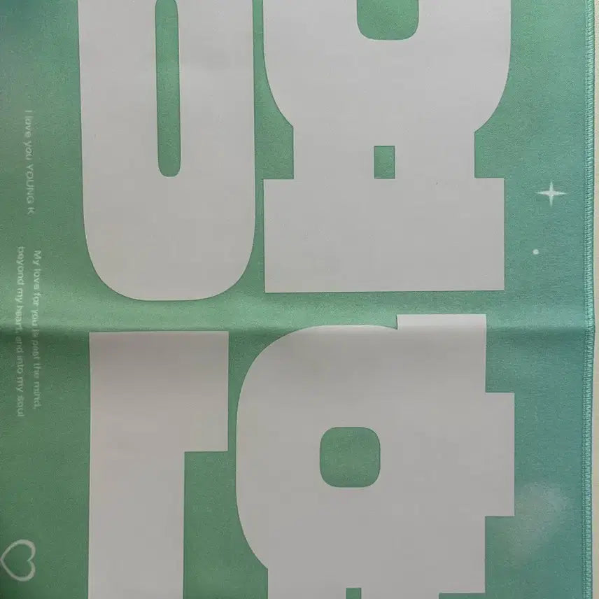 [BUNJANG] DAY6 Young K Slogan / 데이식스 영케이 슬로건