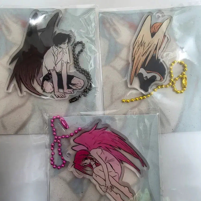 [BUNJANG] Hunter x Hunter Yorknew City Arc Acrylic Keychain Set (Chrollo, Kurapika, Neon) / 헌터X헌터 헌터헌터 요크신시티 아크릴 키링 클로로 크라피카 네온 일괄