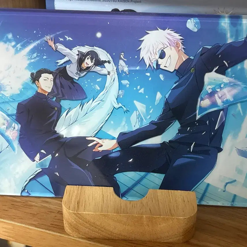 [BUNJANG] Jujutsu Kaisen Phantom Parade Gojo Satoru Acrylic Block / 주술회전 팬텀 퍼레이드 회옥 옥절 아크릴 블록