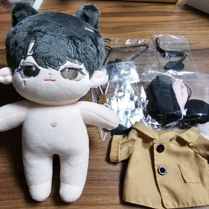 [BUNJANG] 20cm Doll "Day" Bundle Set with Accessories / 솜인형 솜깅 20cm 20깅 데이 인형과 소품 일괄
