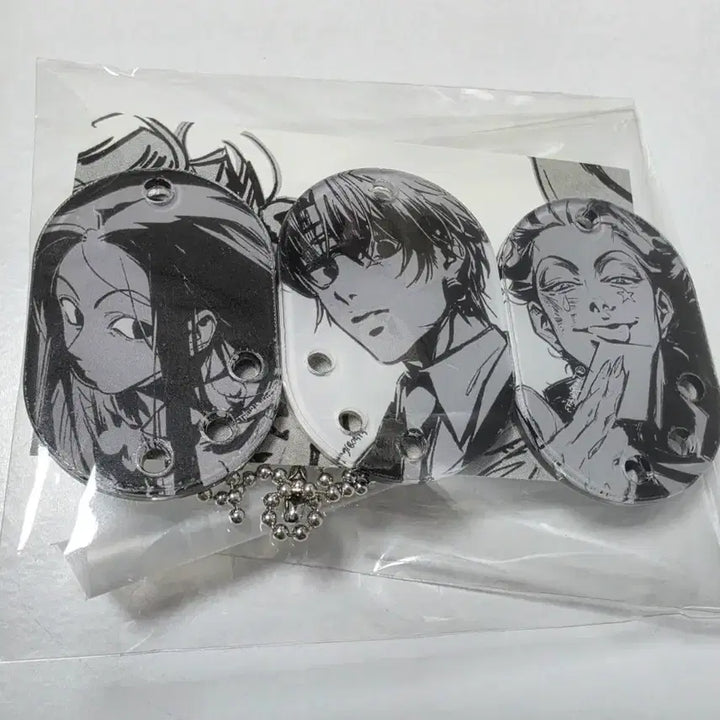 [BUNJANG] Hunter x Hunter Adult Trio Custom Acrylic Keychain Set / 헌터X헌터 헌터헌터 어덜트 트리오 커스텀 아크릴 키링 히소카 이르미 클로로