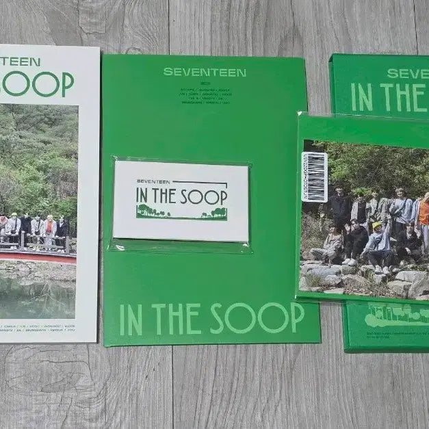 [BUNJANG] Seventeen In The Soop 1 Making Photobook + Photocard Set / 세븐틴 인더숲1 메이킹 포토북+포카세트