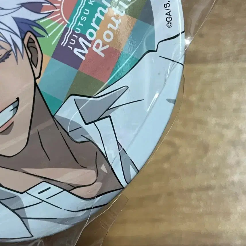 [BUNJANG] Jujutsu Kaisen Sega Prize Morning Routine Gojo Can Badge / 주술회전 세가쿠지 모닝루틴 고죠 캔뱃지