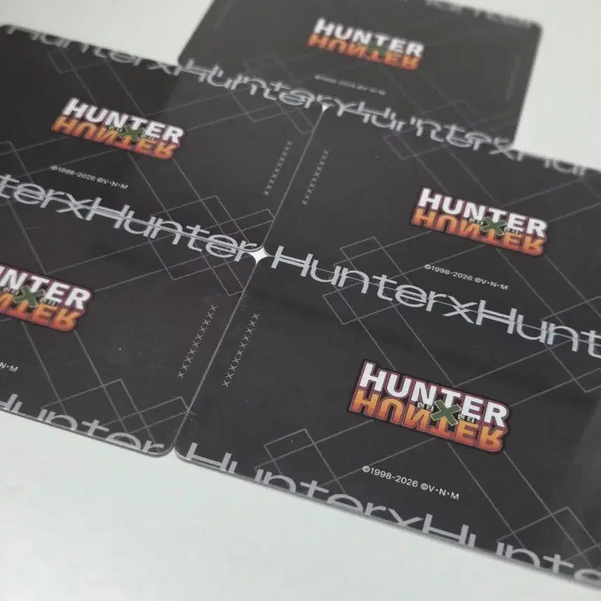 [BUNJANG] Hunter x Hunter Profile Card Set - Gon, Leorio, Killua, Kurapika, Hisoka / 헌터X헌터 헌터헌터 프로필 카드 포카 곤 레오리오 키르아 크라피카 히소카