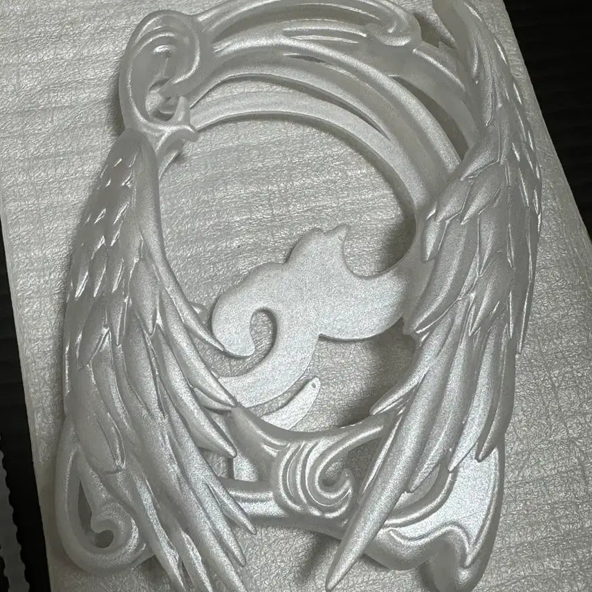 [BUNJANG] RAN White Angel Wings Photocard Holder / ran 포카홀더 화이트 엔젤 날개 날개홀더